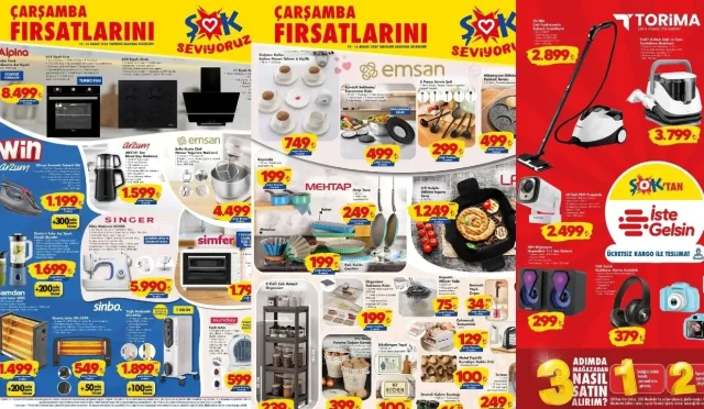 10 Aralık ŞOK Kataloğu Yayınlandı: Döküm Tava ve Hamur Yoğurma Makinesi Fırsatı Geliyor!