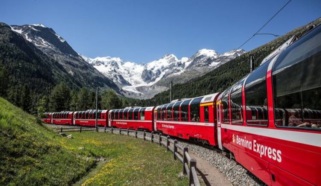 Bernina Express: UNESCO Listesi’nde En Güzel Manzaralı Tren Yolculuğu