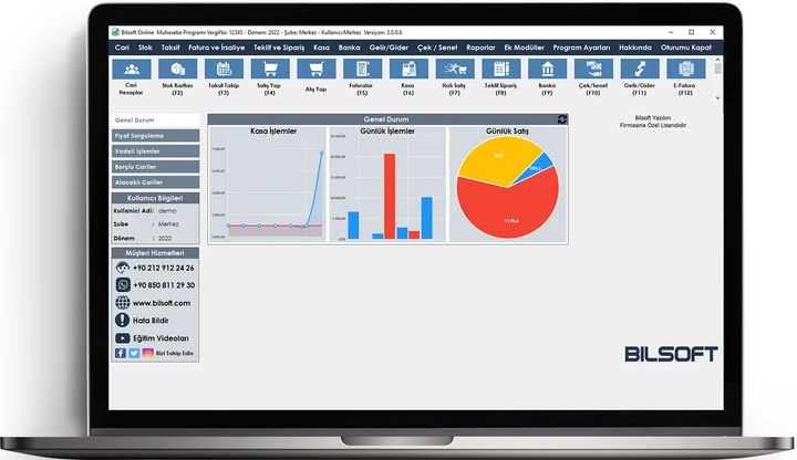 Bilsoft Muhasebe Programı (En Çok Tercih Edilen)